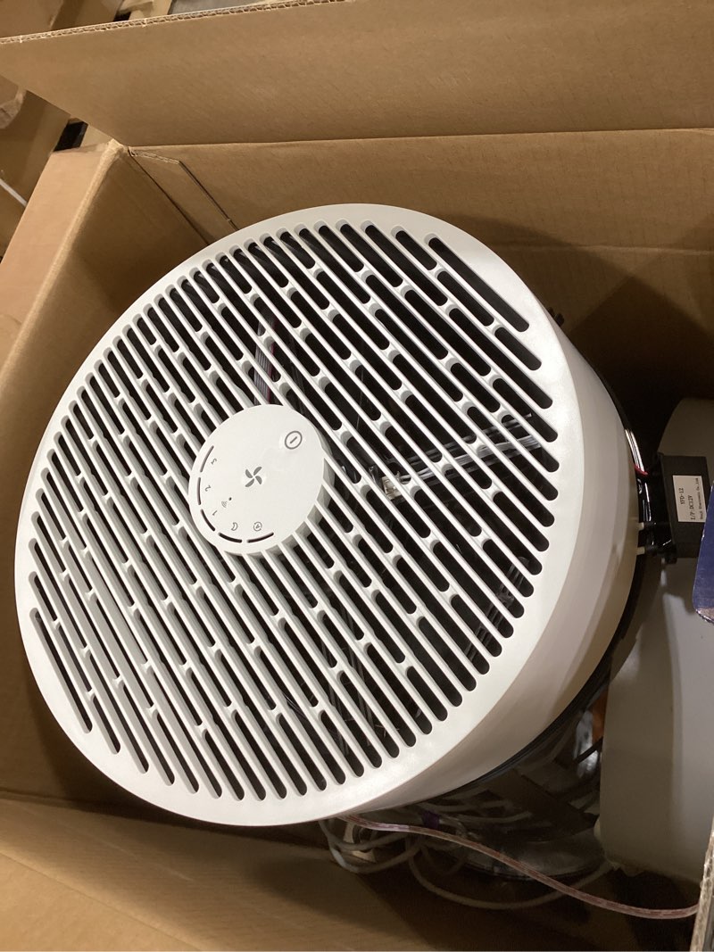 Condition photo showing As Is for blueair air purifiers for medium rooms, bedroom, kitchen, cleans 1,858 sqft in one hour, hepasilent smart air cleaner for home, pets, allergies, virus, dust, mold, smoke - blue pure 311i max