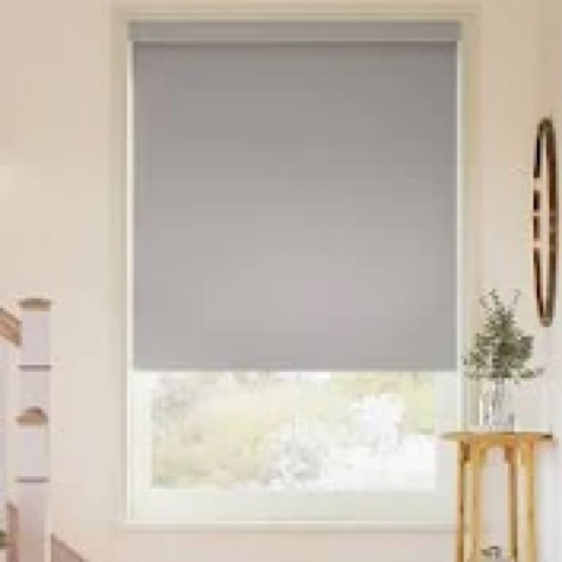 Bricurtex Cordless Roller Shades for Windows Blackout Window Blinds Thermal Insulated Privacy Protec