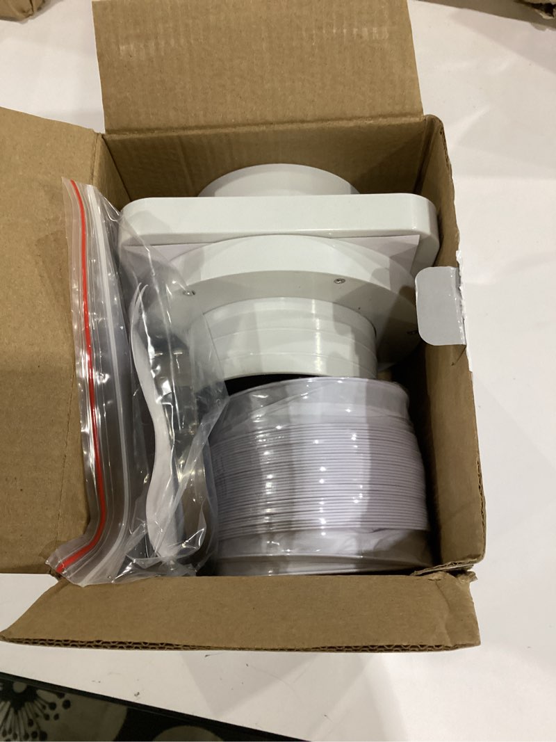 Condition photo showing Good Condition for magnetic dryer vent connector, dv180 airtight seal dryer vent coupling kit with 4" 3.3ft duct, quick connector for tight space and easy to clean