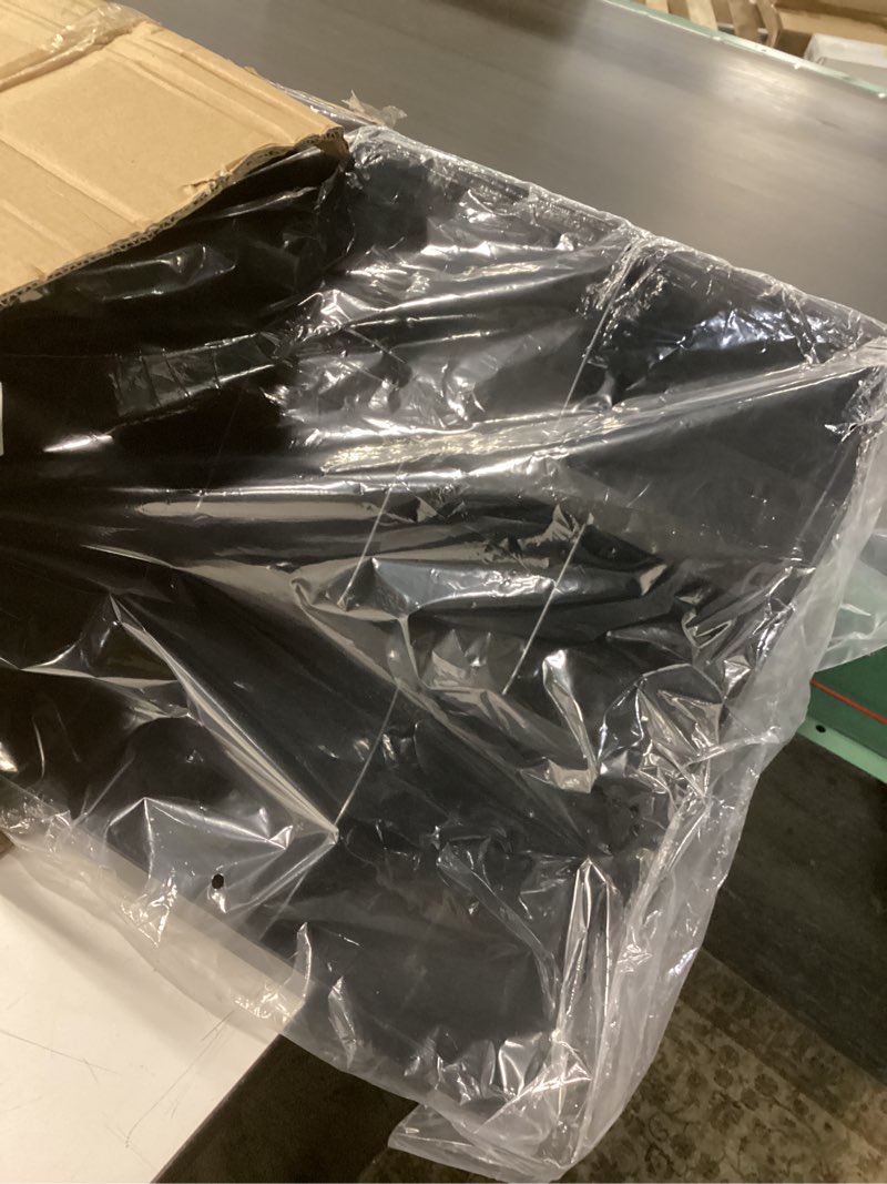 Condition photo showing Good Condition for Mind Reader Extra Large Cup and Condiment Station, Countertop Organizer, Coffee Bar, Kitchen, Stirrers, 24"L x 11.5"W x 12.5"H, Black