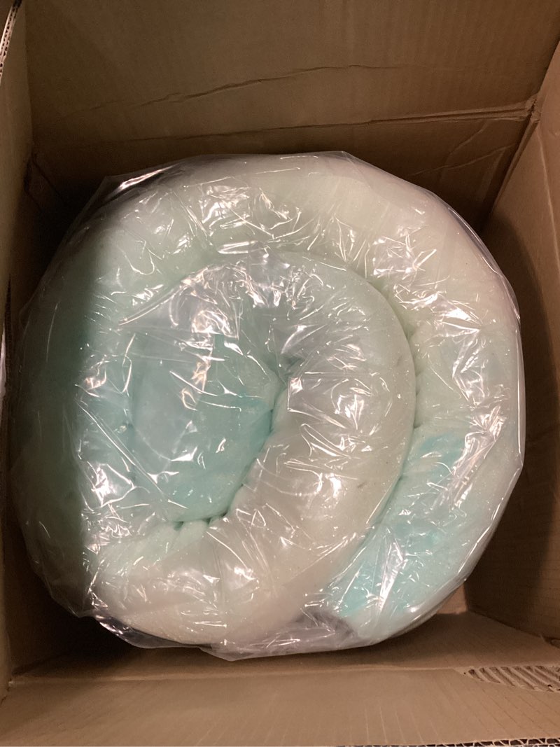 Condition photo showing New/Like New for Linenspa 4 Inch Gel Swirl Memory Foam Mattress Topper – Cooling Gel Infused – Pressure Relieving Bed Topper - Mattress Pad – CertiPUR Certified - King Size King 4 Inch Topper Only