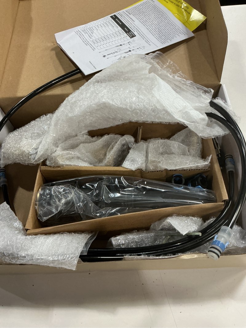 Condition photo showing Good Condition for Brizo 65306LF-LHP Kintsu 1.5 GPM Widespread Lavatory Faucet with Arc Spout -