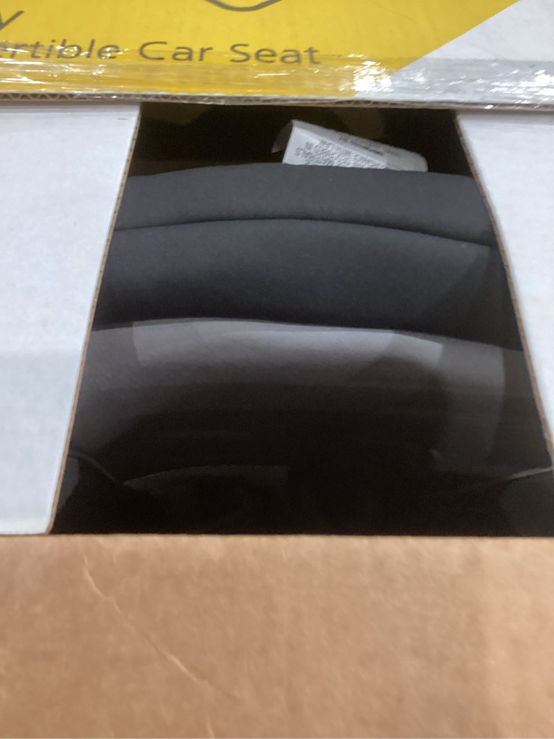 Condition photo showing As Is for Safety 1st Ellaris 3-in-1 Convertible Car Seat, Slim Fit Design, Rear & Forward-Facing, 5-Position Headrest, 3-Across Fit, Travel-Friendly with Machine-Washable Seat Pad, Smokey Haze