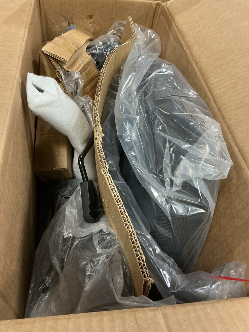 Condition photo showing Good Condition for DUMOS Office Desk Chair - Ergonomic Mid Back with Lumbar Support & Rocking Mode, Height Adjustable w