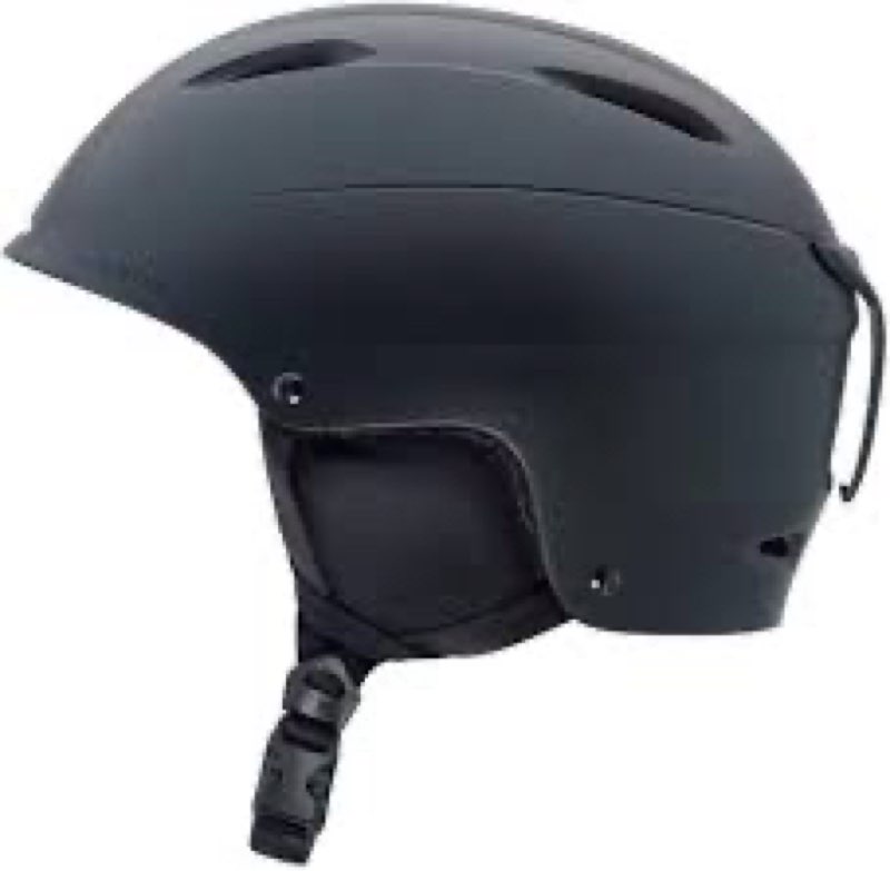 giro giro bevel snow helmet matte black medium