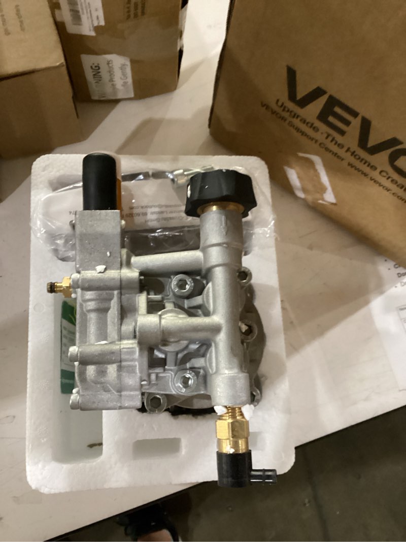 Condition photo showing Good Condition for vevor pressure washer pump, 3/4" shaft horizontal, 2500-3400psi, 2.5 gpm, replacement power washer pumps, parts washer pump, compatible with honda, simpson, ryobi, briggs & stratton, subaru, craftsman