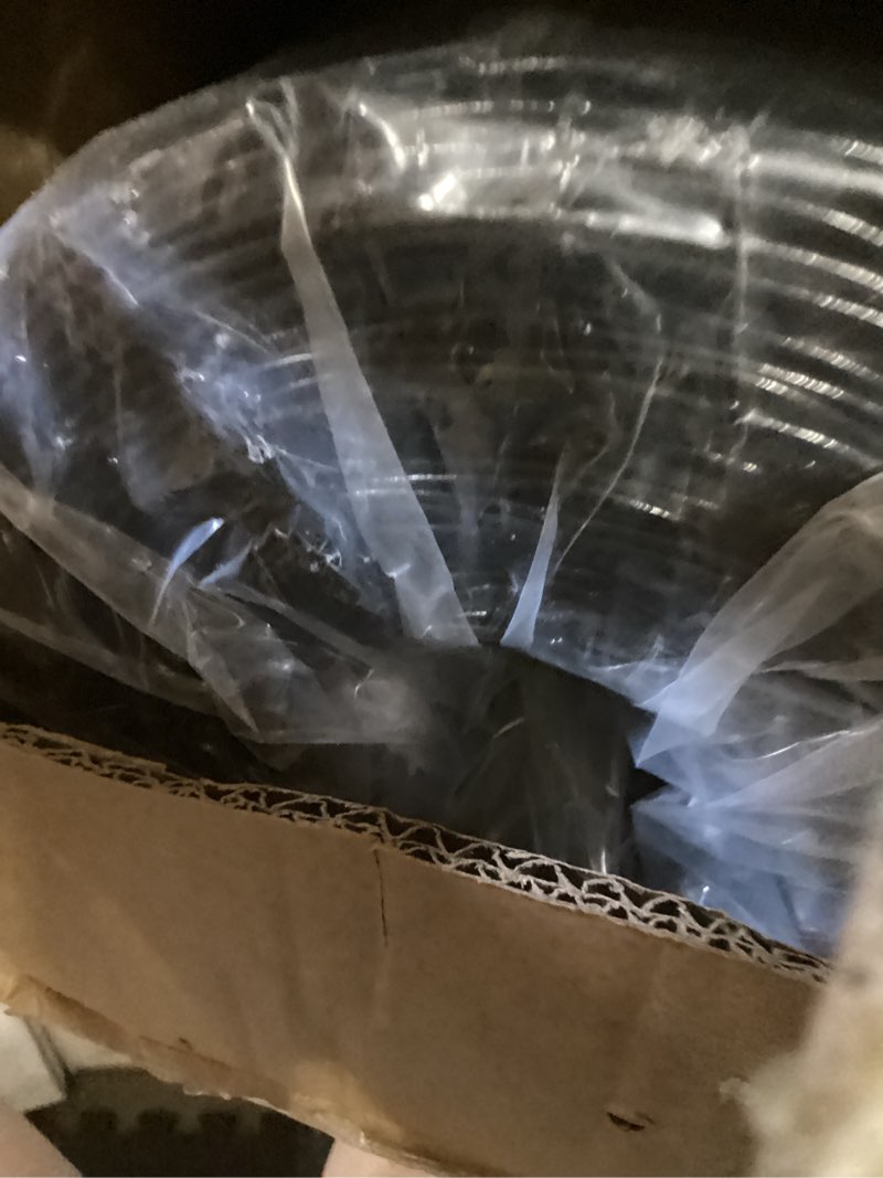 Condition photo showing Good Condition for black pvc coated welded wire fence 48 inch x 50 foot, 2 inch x 3 inch 16ga, garden border fencing roll vinyl coating metal wire mesh for yard vegetable plant protection poultry netting 2''x3'' 16ga 48''x50' black