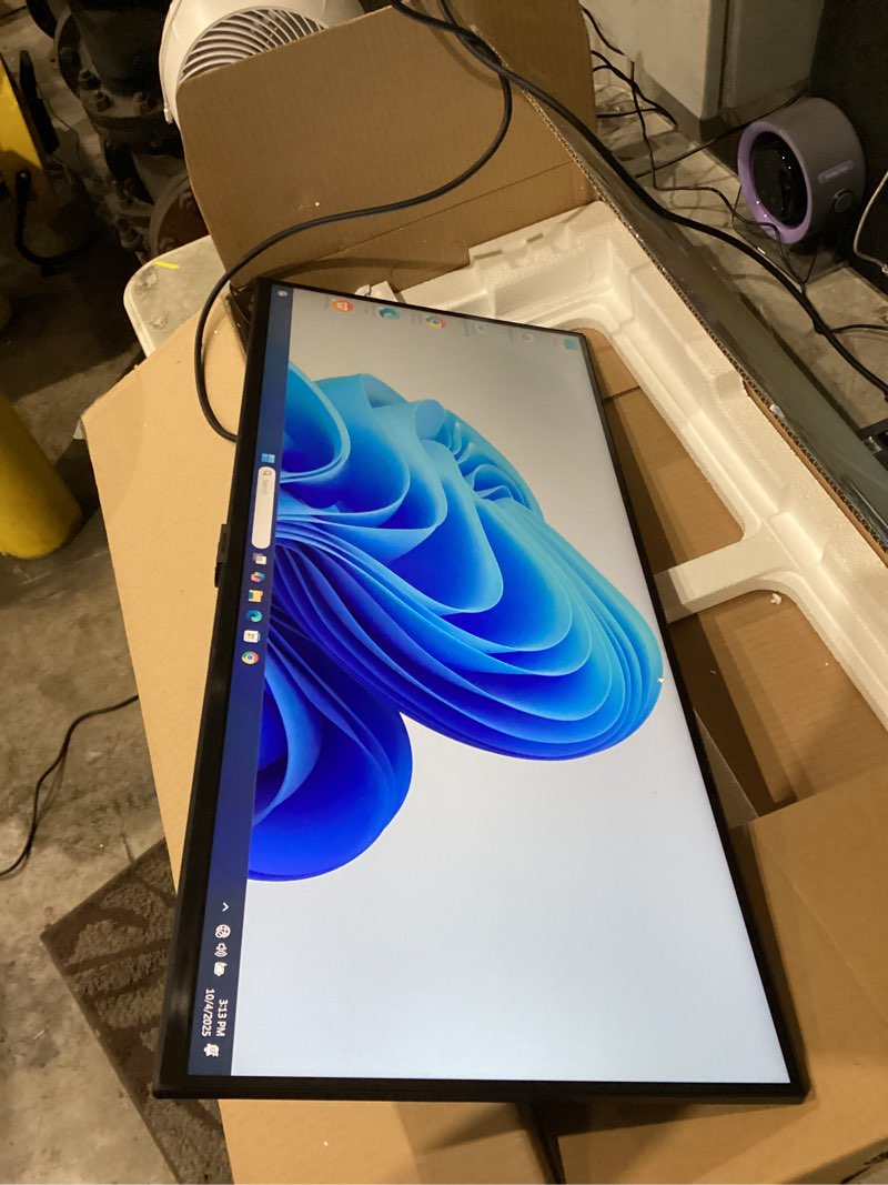 Condition photo showing Good Condition for samsung 34" viewfinity s50gc series ultra-wqhd monitor, 100hz, 5ms, hdr10, amd freesync, eye care, borderless design, pip, pbp, ls34c502ganxza, 2023, black