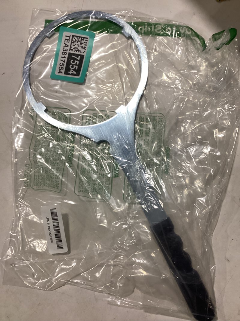 Condition photo showing New/Like New for Whole House Water Filter Wrench 6.29 in, Compatible with SPBW-2 Big Blue Metal Water Filter Housing Wrench