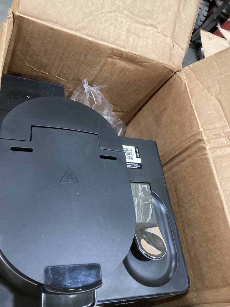 Condition photo showing As Is for Ninja Espresso & Coffee Maker & Barista System, 3 Espresso Brew Styles, Single-Serve Coffee & Nespresso Capsule Compatible, Built-in Frother, Espresso, Cappuccino & Latte Maker, Black, CFN601