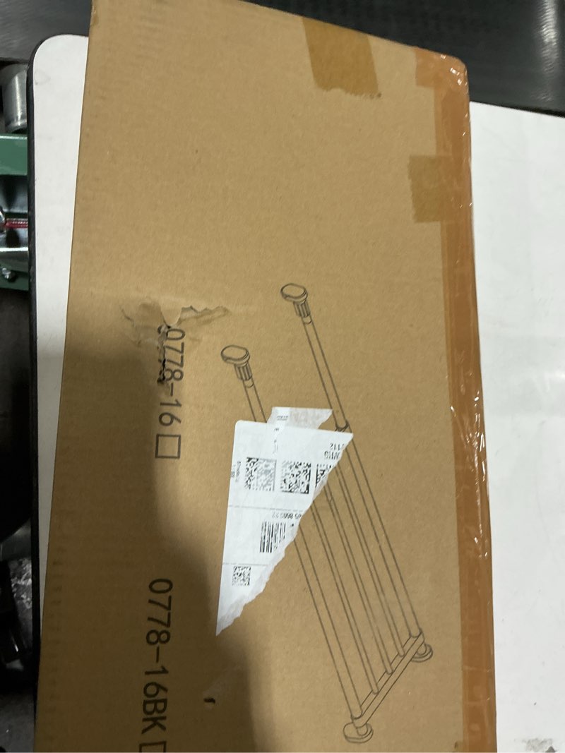 Condition photo showing Good Condition for BAOYOUNI Expandable Closet Tension Shelf Adjustable Clothes Storage Rack Hanger Rod Organiser Ivory, 39.76-60.04 Inch (39.76-60.04) IN