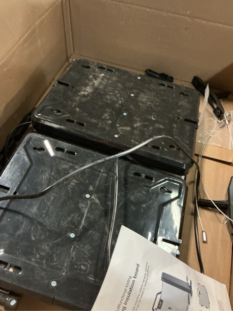 Condition photo showing As Is for Smart Chicken Coop Heater, 260 Watts 3-in-1 Foldable Chick Heater Built-in Adaptive Temperature Sensor, Chicken Coop Heater for Winter, Coop Heater Adaptable to Timer and Temp Controllers