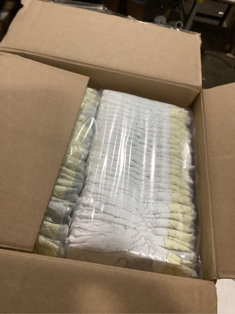 Condition photo showing New/Like New for pampers swaddlers diapers, size 1 (8-14 lbs), 198 count, fragrance free, hypoallergenic, absorbent, pediatrician recommended, skin safe size 1 198
