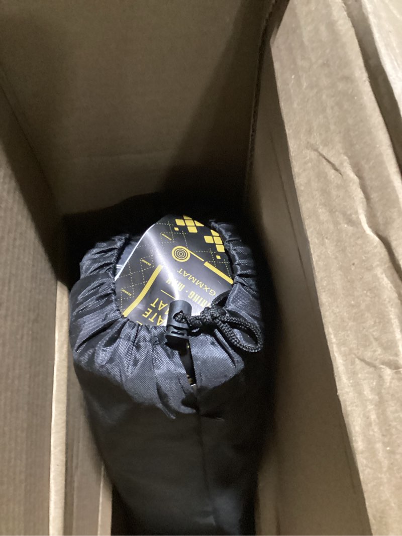 Condition photo showing Good Condition for GXMMAT Large Exercise Mat 6'x4'/6'x5'/6'x6'(7mm), Thick Workout Mats for Home Gym Flooring, Extra Wide Non-Slip Durable Cardio Mat, Shoe Friendly, Perfect for Plyo, MMA, Jump Rope, Weights, Fitness 6*4 FT Black Real