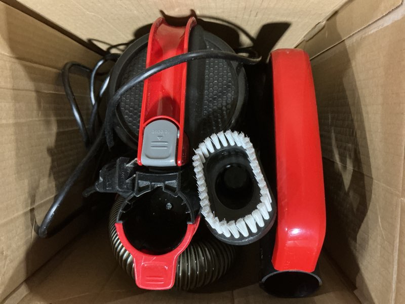 Condition photo showing As Is for BISSELL CleanView Compact Upright Vacuum, Fits in Dorm Rooms & Apartments, Lightweight with Powerful Suction and Removable Extension Wand, 3508