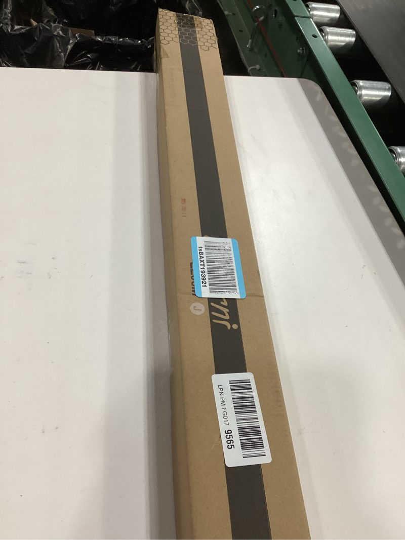 Condition photo showing New/Like New for Tension Curtain Rod by EZFurni, 42 to 82 Inch Adjustable, Spring Loaded Curtain Rods No Drilling, Heavy Duty Tension Rod for Windows, Bathroom, Closet, Door, Renter Friendly, No Drill, Non-Slip,White white 42-82