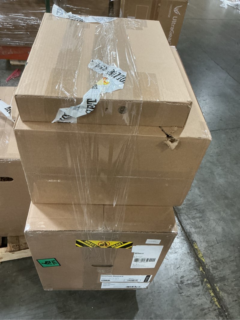 Condition photo showing New/Like New for American Standard 606AA002.020 H2Option Two-Piece Toilet with Toilet Seat and Wax Ring, Elongated Front, Chair Height, Dual Flush, White, 0.92 - 1.28 gpf