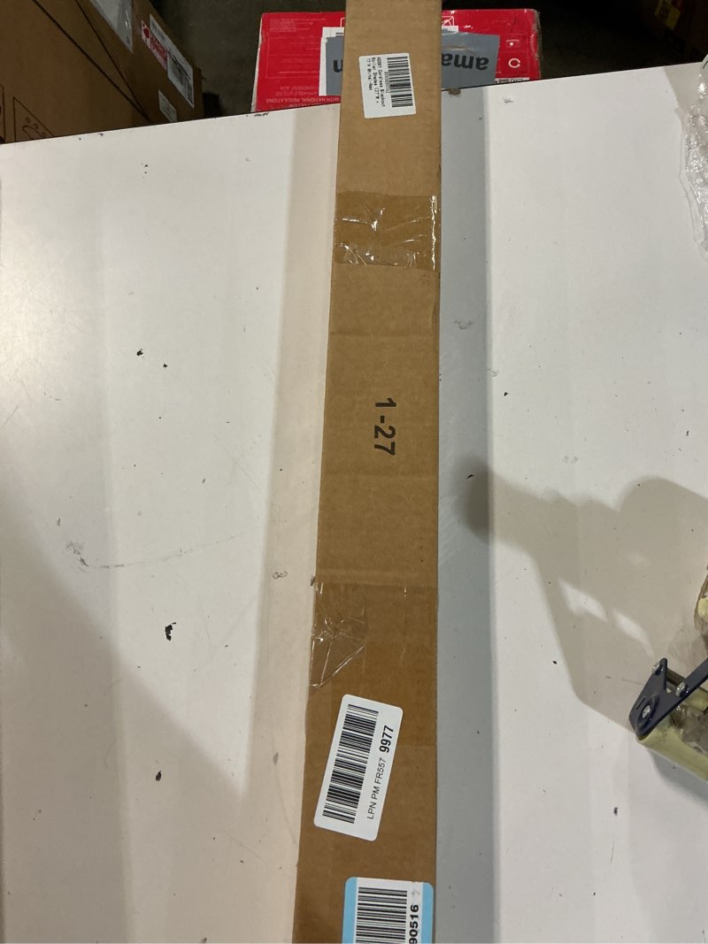Condition photo showing New/Like New for aosky cordless roller shades blackout blinds for windows room darkening rolled up shades with spring system, uv protection window shades door blinds for home and office (27" w x 72" h, white) 27"w x 72"h white
