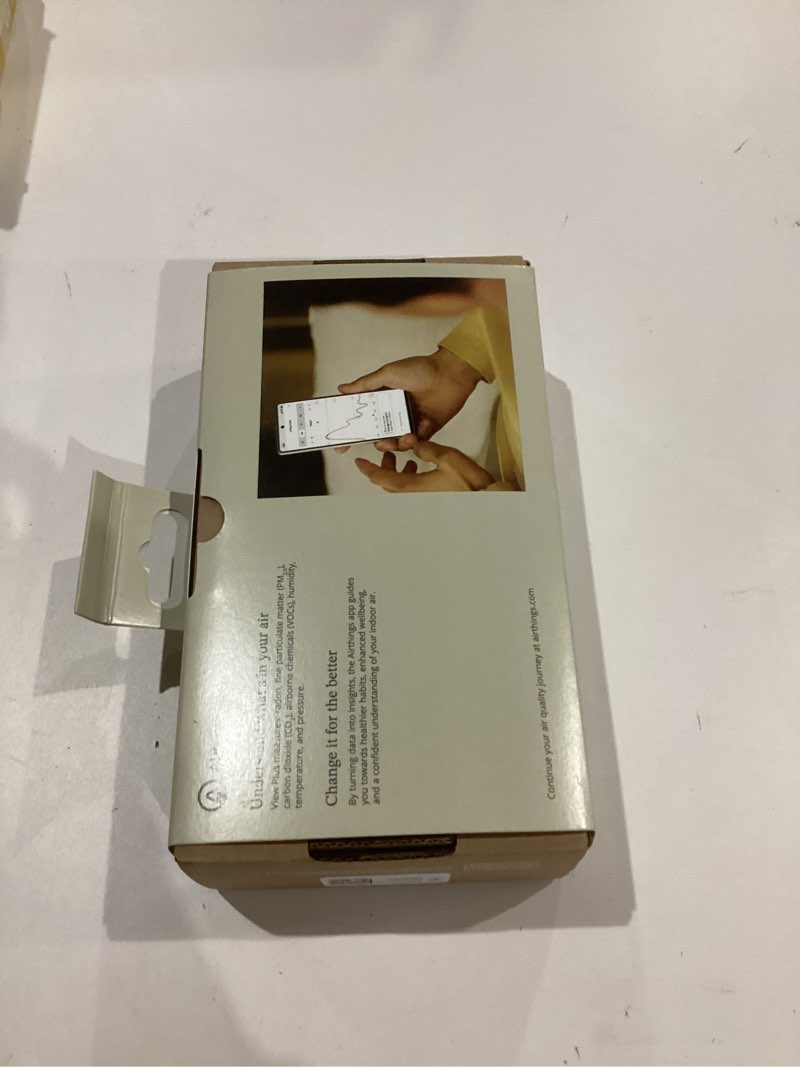 Condition photo showing Good Condition for Airthings 2960 View Plus - Battery Powered Radon & Air Quality Monitor (PM, CO2, VOC, Humidity, Temp, Pressure)