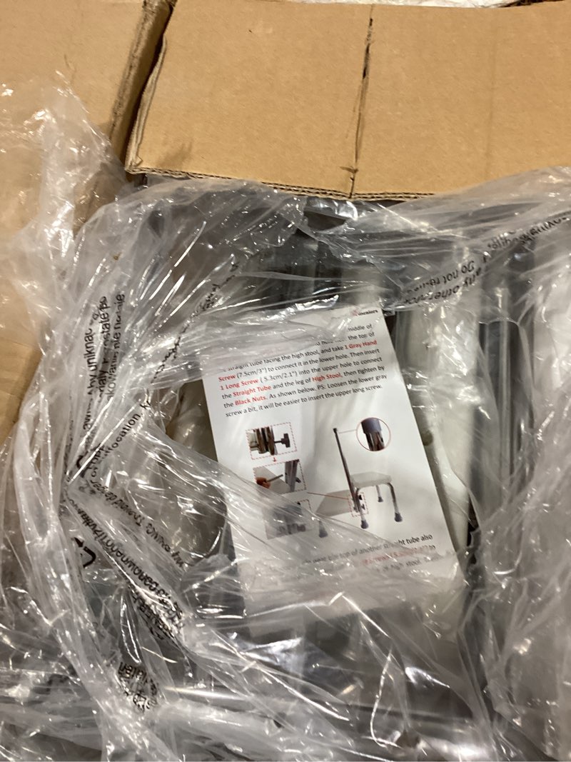 Condition photo showing Good Condition for Aliseniors Step Stool with Handle and Non-Skid Platform, Heavy Duty 2 Steps Medical Foot Stool for Adult, Seniors, Handicap Holds up to 350 lbs