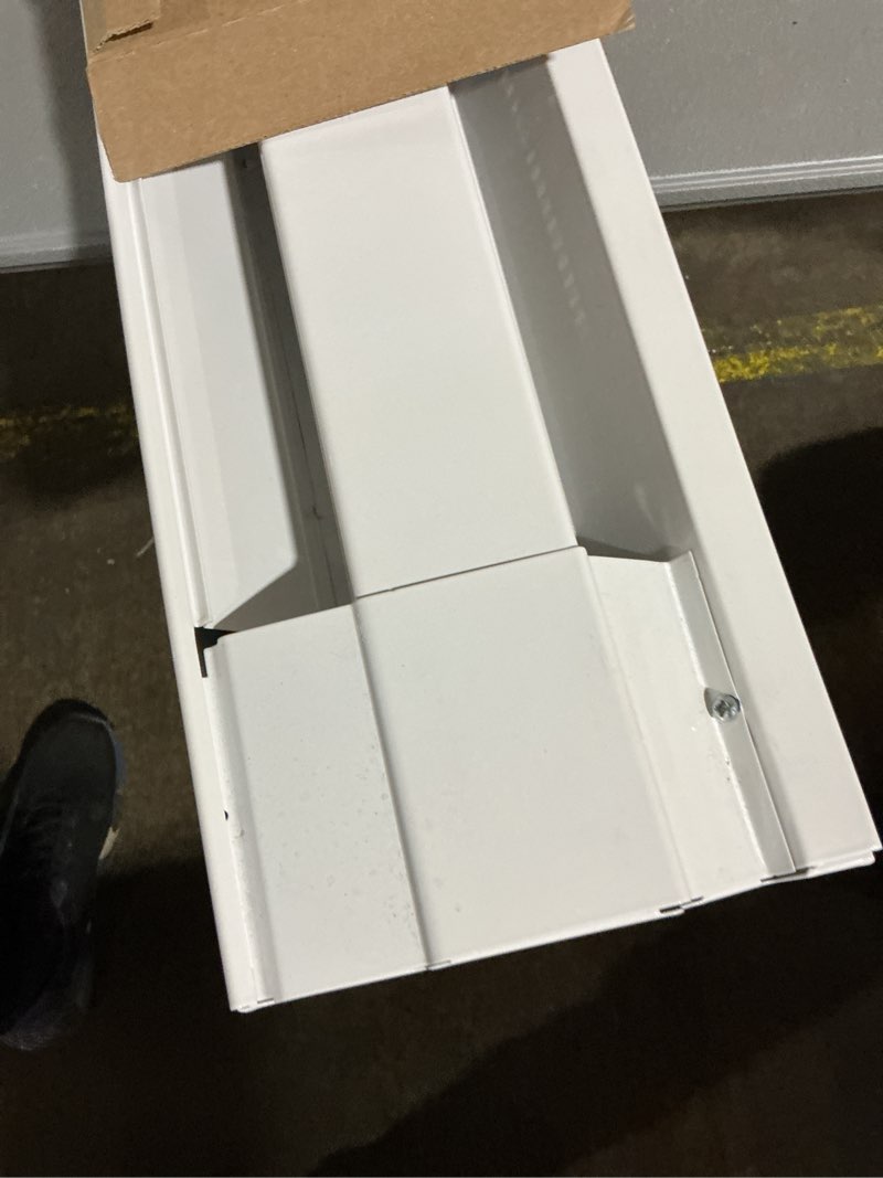 Condition photo showing As Is for cadet 150 sq ft 2560 btu convection baseboard heater