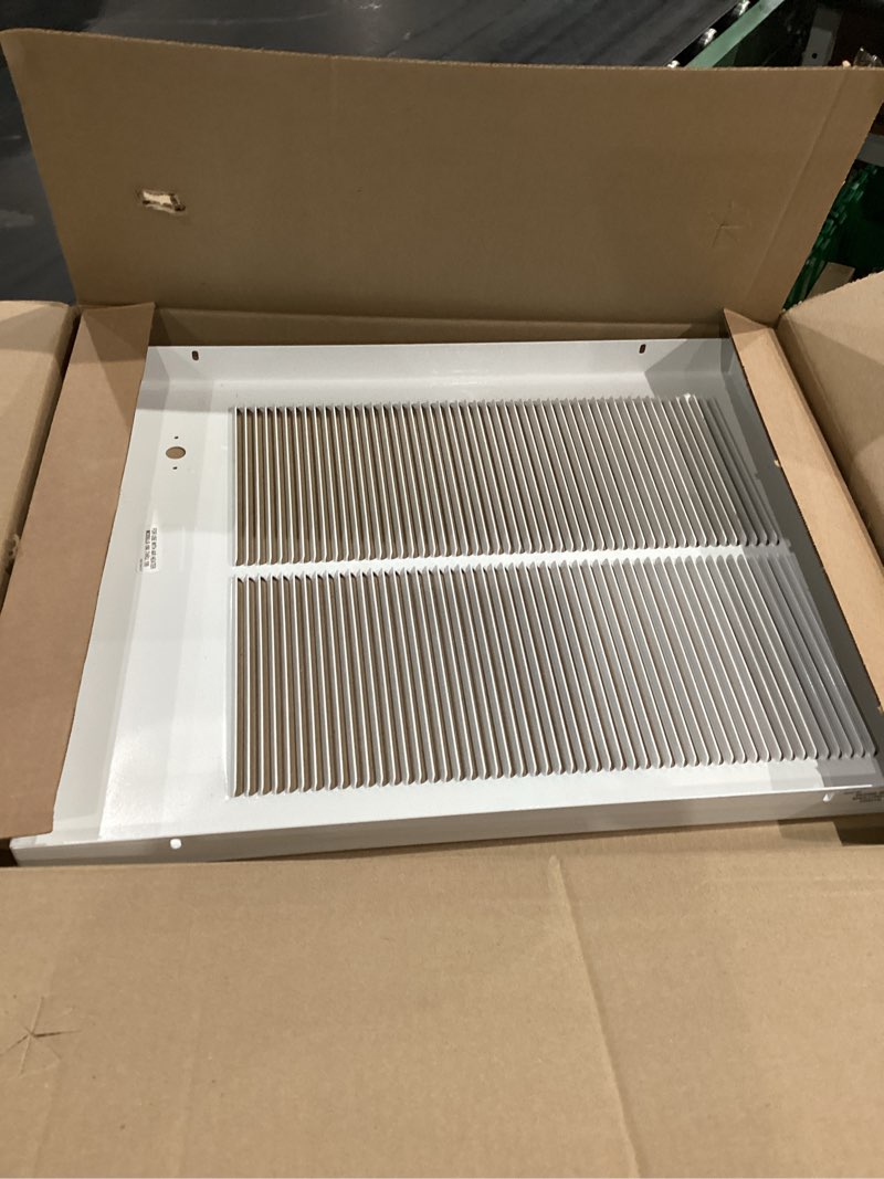 Condition photo showing Good Condition for 198 High Capacity Wall Heater, White Painted Grille,4000/2000 W at 240 V/120V with Adjustable Thermostat compatible with Broan 198 Wall Heater for Kitchens, Living Rooms, and Entryways