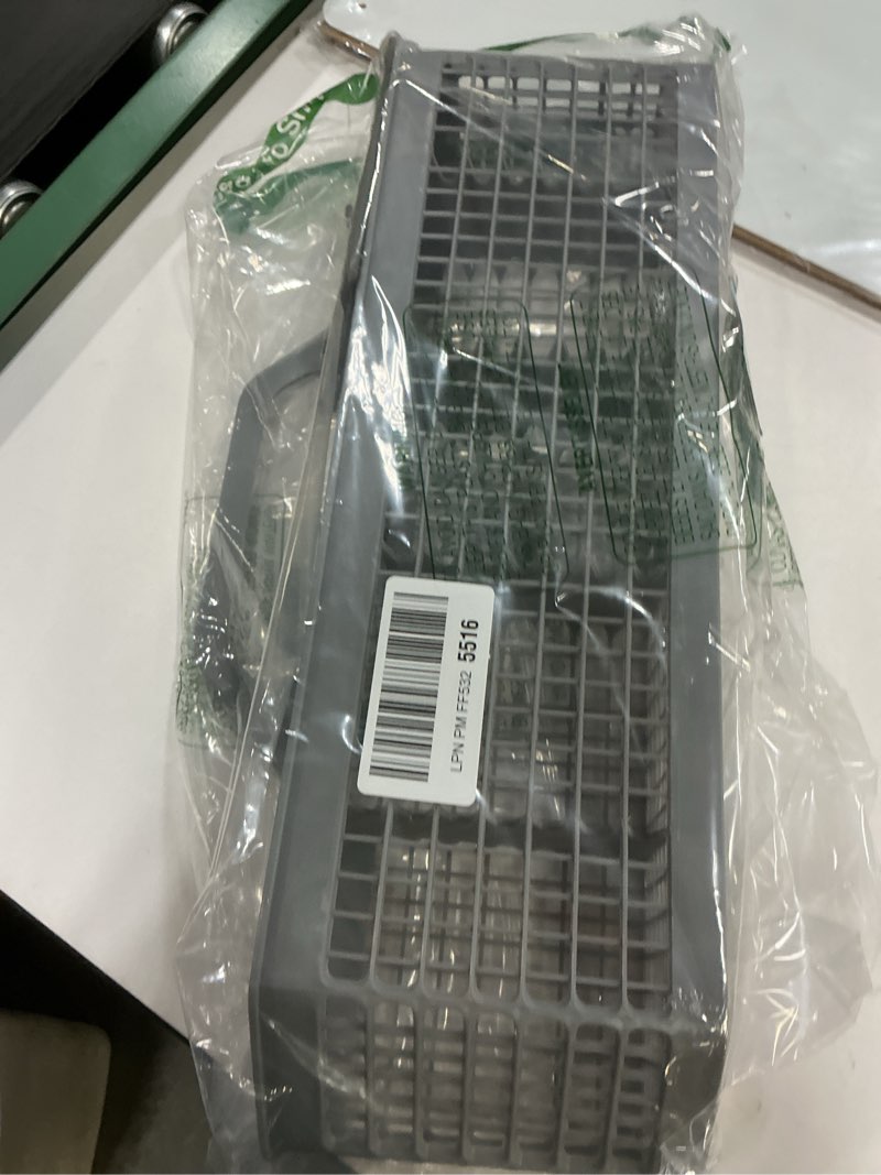 Condition photo showing Good Condition for WD28X10128 Dishwasher Silverware Basket Gray By AMI PARTS Replacement (19.7"x3.8"x8.4") for GE Dishwasher, Replace WD28X10127, WD28X10131, WD28X10132 1-year warranty