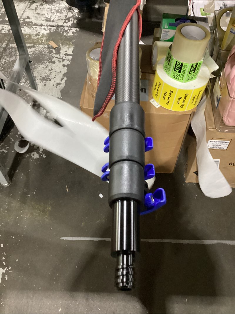 Condition photo showing Good Condition for doben carbon fiber pool pole, 16ft heavy duty telescopic pool pole, universal extension pole for nets, skimmers, brushes