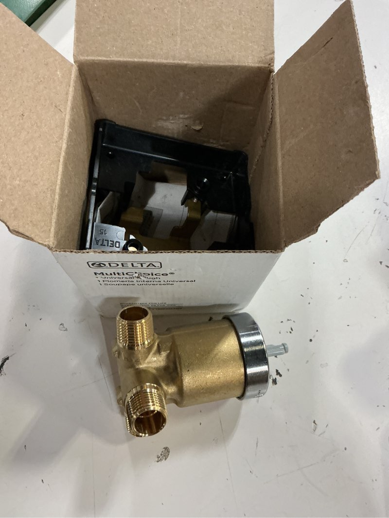 Condition photo showing Good Condition for delta faucet r10000-unbx multichoice universal tub and shower valve body for tub faucet trim kits brass standard