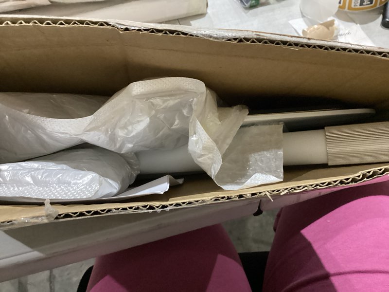 Condition photo showing New/Like New for 2-Be-Best Projector Stand 36-63in / 92-162cm Height Adjustable Projector Floor Stands Universal Projectors Mount Stand for Bed Sofa Compatible with HAPPRUN Anker XGIMI Upgraded Large Ball Head White 36-63IN White