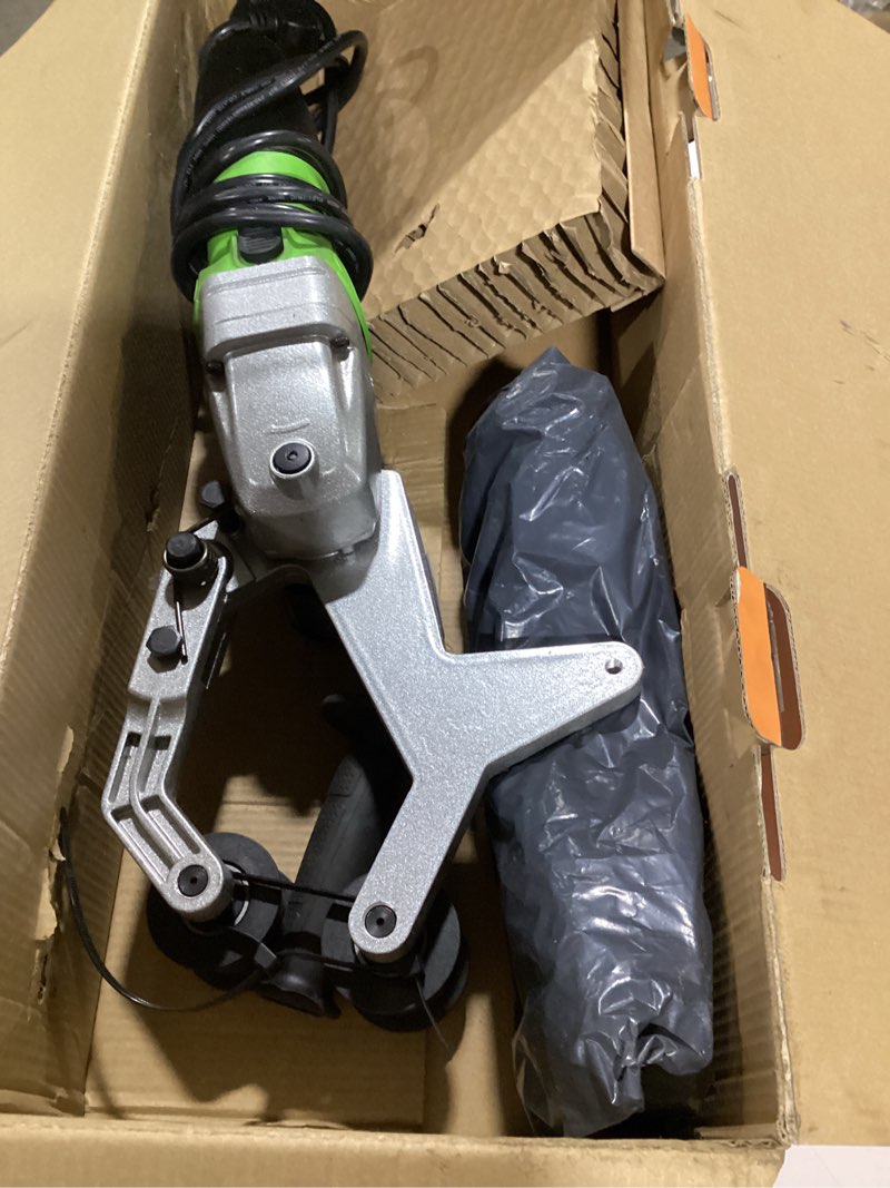 Condition photo showing Good Condition for VICSES 110V 800W Pipe Tube Polisher Stainless Round Sander 360° Rotation and 6 Speeds Adjustable with Alumina Oxide Sanding Grinding and Polishing