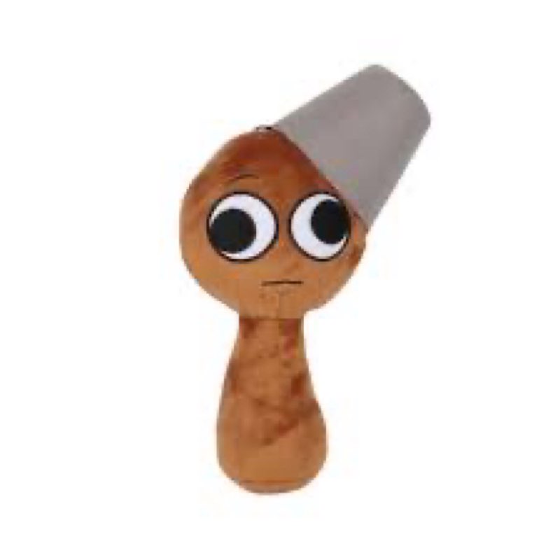 Sprunki Plush, Brud Sprunki Plushies Cute Stuffed Animals Pillow Plush Figure Sprunky Toys Doll Fun Gifts for Kids Adult Playtime Christmas Birthday(Brown) Newitem