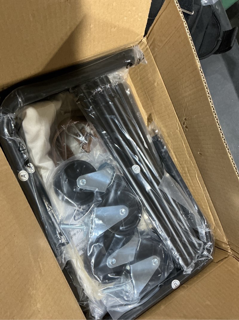 Condition photo showing Good Condition for StorageWorks 160L Laundry Basket with Wheels, Large Rolling Hampers for Clothing Organizer, Dirty Clothes Basket for Hotel, Home, Closet, Dorm, Beige Beige 160L