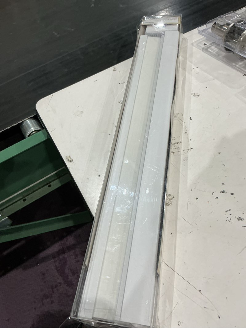 Condition photo showing Good Condition for allen + roth 23-in x 72-in white light filtering cordless top-down/bottom-up cellular shade
