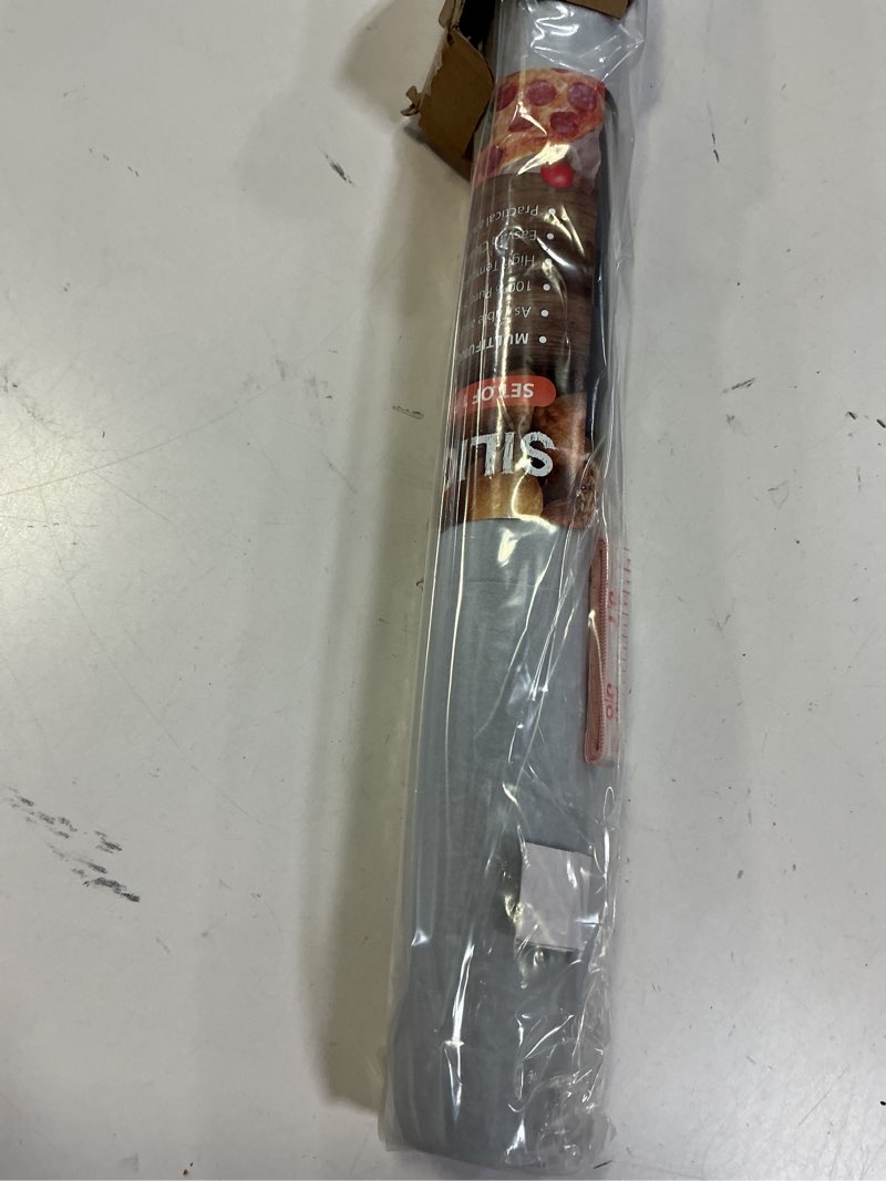 Condition photo showing Good Condition for Silicone Mat Roll - Silicone Mats for Kitchen Counter, Heat Resistant Countertop Protector, Non-Slip Table Mat Desk Saver Pad, Multi-functional Cuttable Silicone Mat, Craft Mat - 17IN X 5FT Gray 17IN × 5FT(Thick 0.85MM)