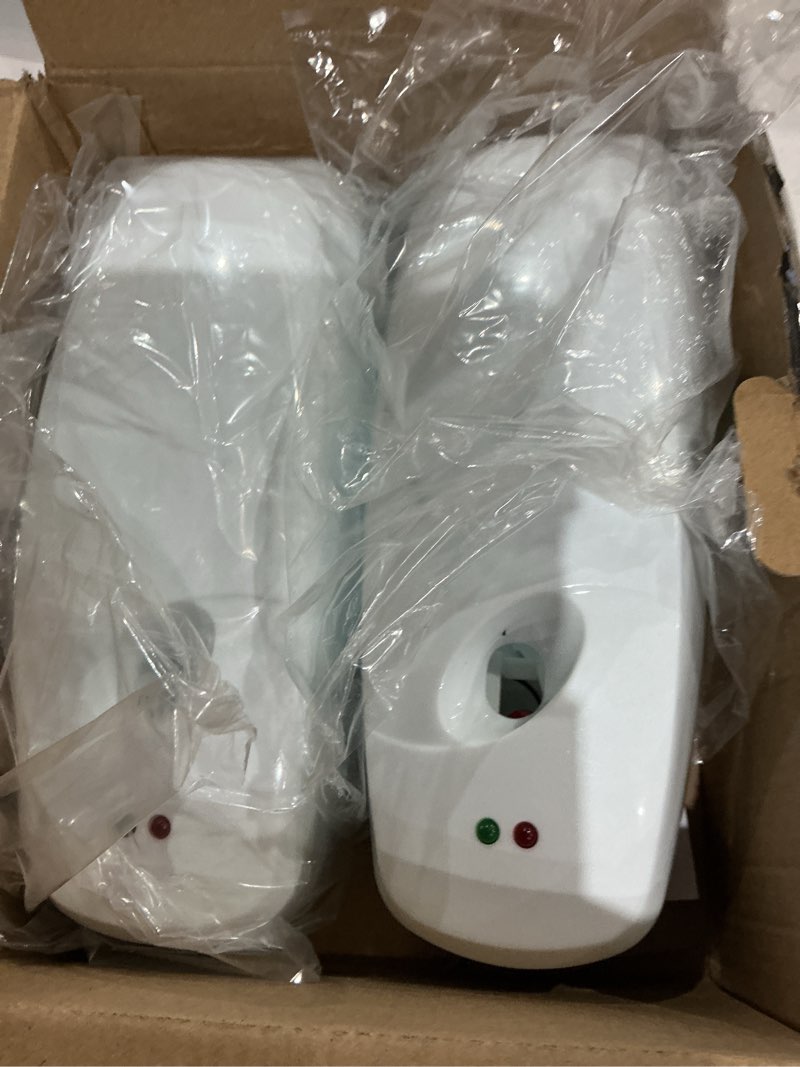 Condition photo showing Good Condition for 2pcs automatic air freshener spray dispenser - commercial and home use - multiple time scent/mist release settings for room/restroom sprayer,air freshener not included,white white 2 ounce (pack of 2)
