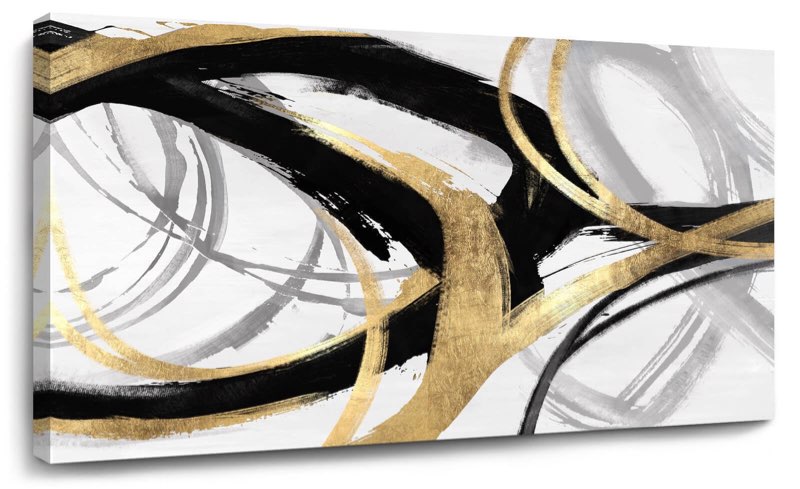 Black And White Wall A... ning Room 29x53 Inches