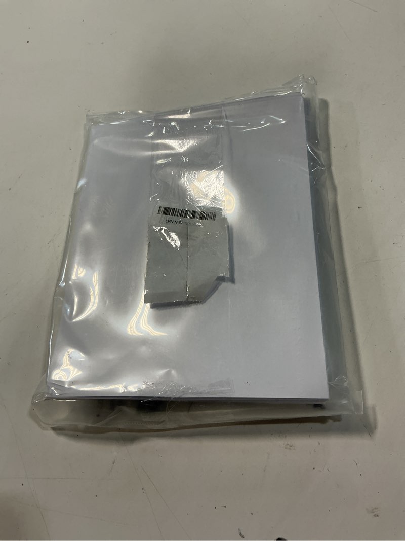Condition photo showing Good Condition for 100 pcs sticker paper for inkjet printer, printable vinyl sticker paper dries quickly vivid colors, 8.5"x11" tear resistant printable vinyl, glossy white, inkjet & laser printer glossy 100 sheets