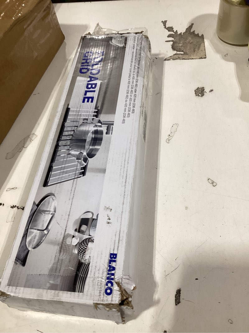 Condition photo showing Good Condition for Blanco, 238483, Precis 18-1/8" L x 17-5/16" W Basin Rack, Stainless Steel