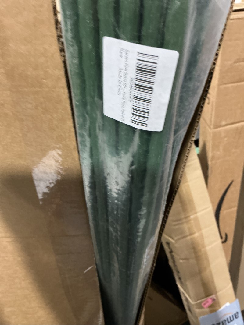 Condition photo showing Good Condition for garden plant stakes 57 inch (approx 5ft) steel plant stick support, 25 pack tomato stakes for growing climbing plants, potted plants, tomatoes, trees, cucumber, beans, fences poles