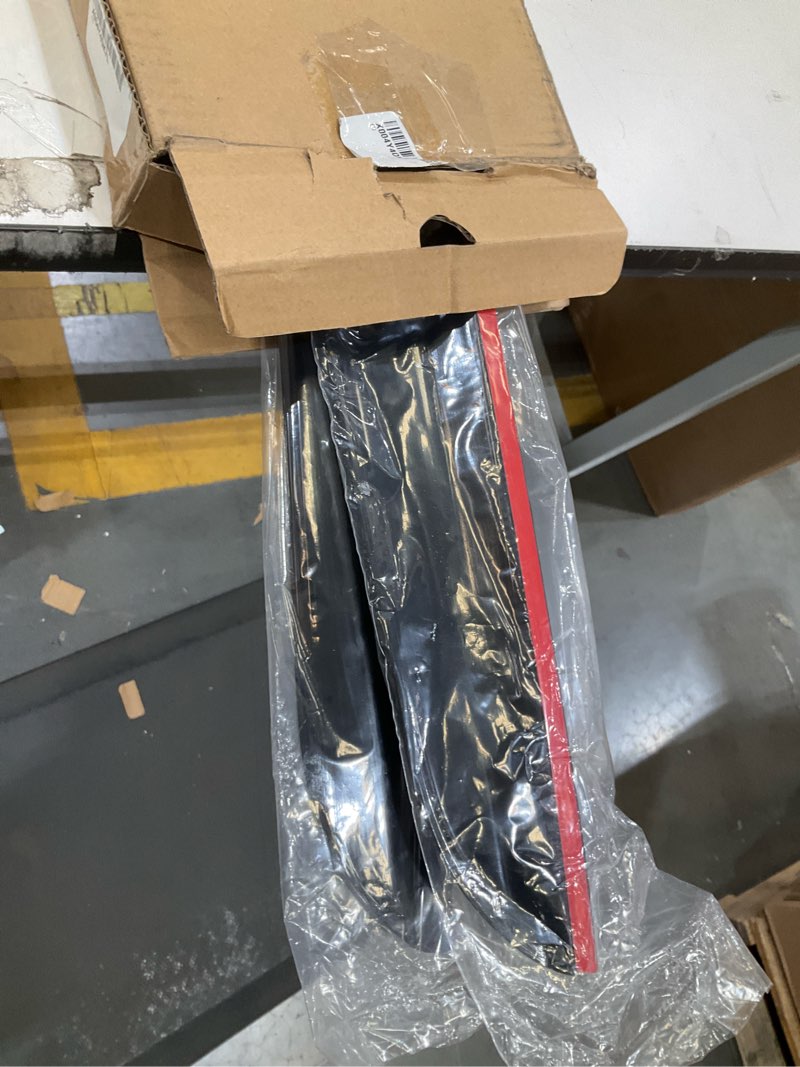 Condition photo showing Good Condition for edge rain guards - window visors for ford edge 2015-2025, outside-mount tape-on side window wind deflectors for edge accessories, vent visors shades rainproof 4pcs