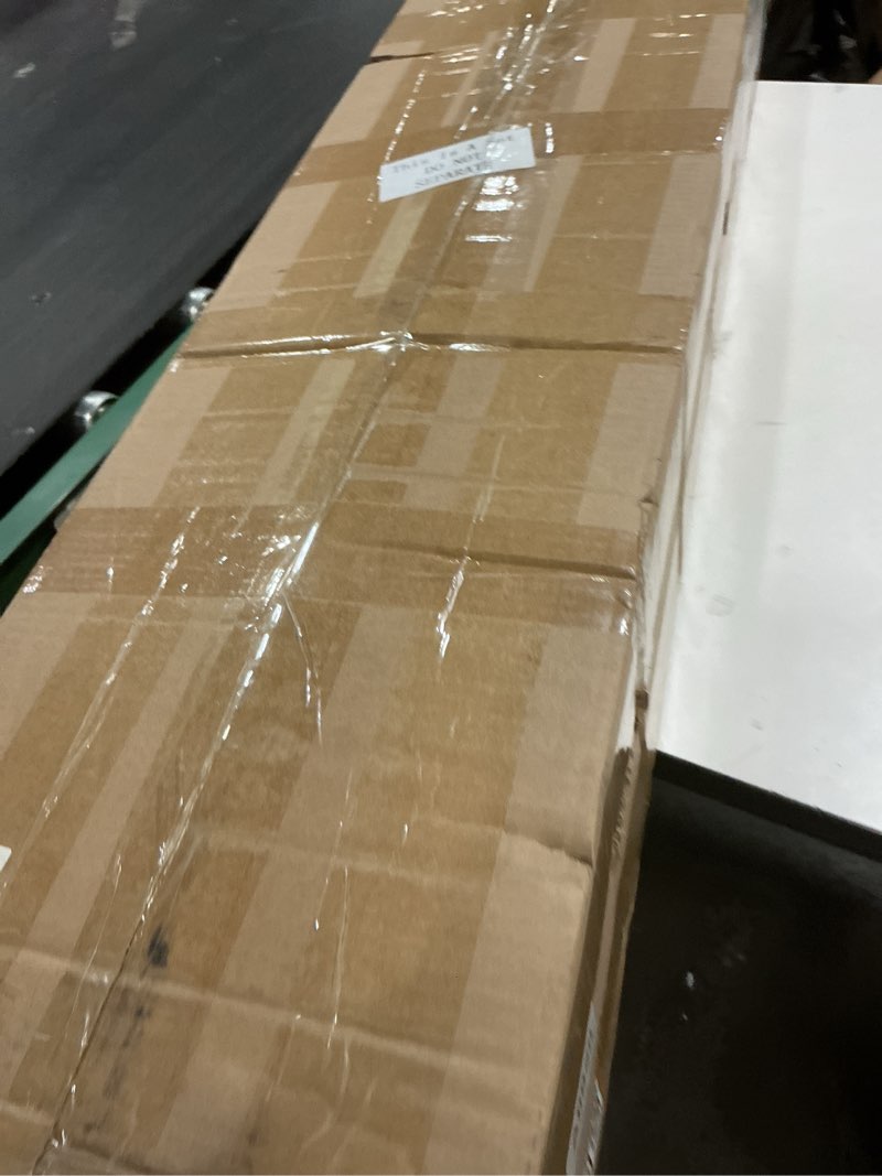 Condition photo showing New/Like New for 4 Pcs 48 Inch Fluorescent Light Fixture Covers Replacement Wrap Around Light Cover 4ft Two Bulb Replacement Lens Transparent Square Lenses for 4ft LED Ceiling, Home Kitchen Room