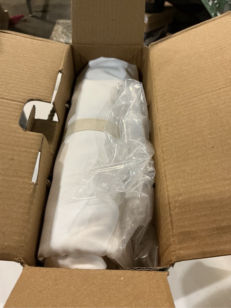 Condition photo showing Good Condition for sonoro kate 100% egyptian cotton sheets set - 1000 high thread count, luxury 5-star hotel sateen bed sheets, soft, breathable long staple sheets, fit up to 16" - 4 pc (white,queen) white queen