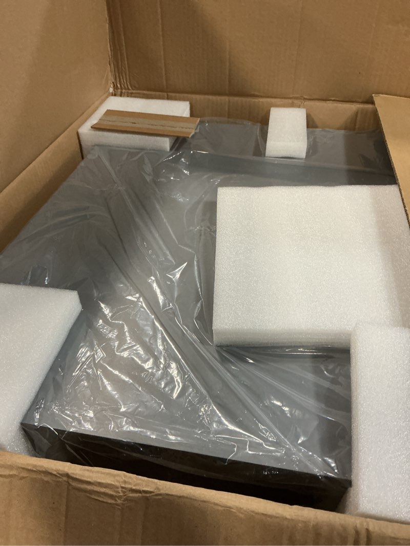 Condition photo showing As Is for 1:24 Scale Diecast Toy Car Display Case - 24 Compartments with Mirorr Background - Clear Acrylic Wall Mounted Storage Showcase