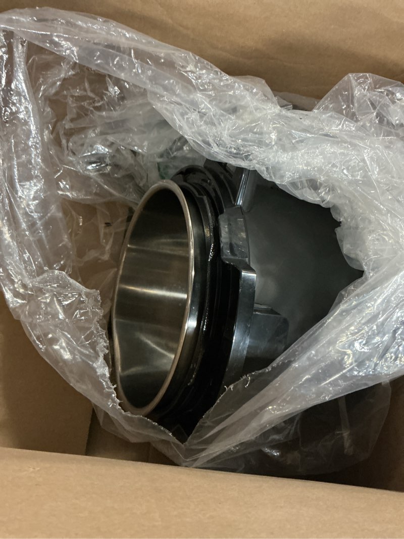 Condition photo showing As Is for Instant Pot 6QT RIO 7-in-1 Multi-Cooker, Pressure Cooker, Slow cook, Sauté, Steam, Rice Maker, Yogurt, & Warmer, Black, 6 Quarts