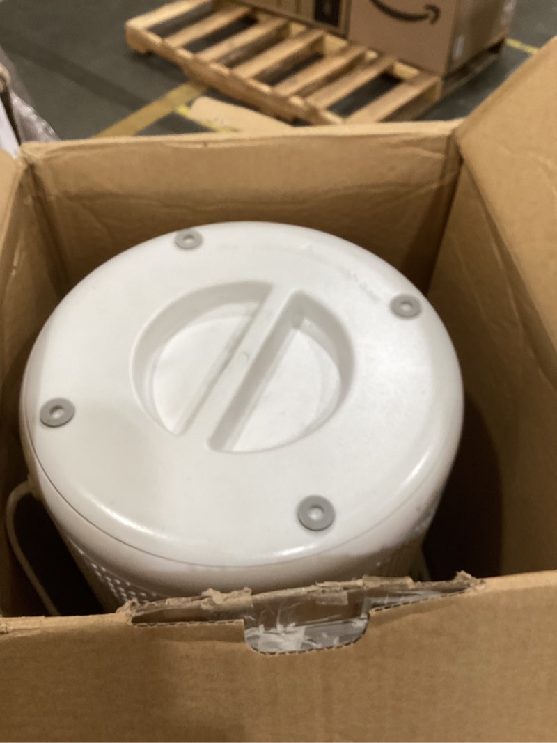 Condition photo showing Good Condition for levoit air purifier for home allergens pet hair in bedroom, covers up to 1073 ft² by 56w high torque motor, aham verifide, 3-in-1 filter with hepa sleep mode, remove dust smoke odor, core300-p, white white core 300-p 1pack