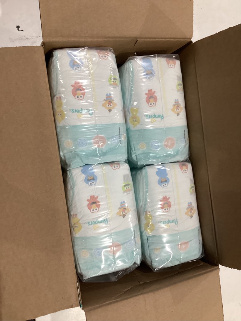 Condition photo showing Good Condition for Pampers Diapers - Baby Dry - Size 1, 120 Count, Absorbent Disposable Infant Diaper (Packaging May Vary) Size 1 120