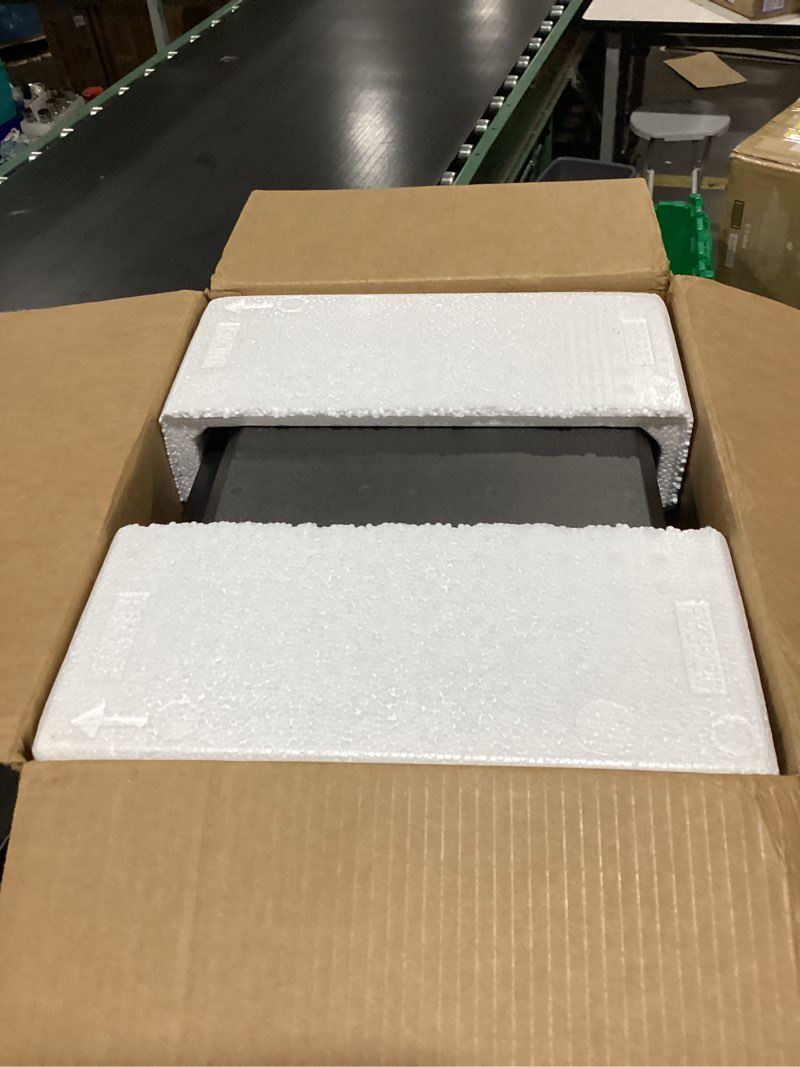 Condition photo showing New/Like New for sentrysafe black fireproof and waterproof safe, file folder and document box with key lock, 14.3 x 15.5 x 13.5 inches, hd4100