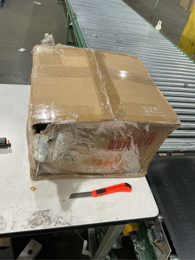 Condition photo showing Good Condition for office drafting chair with footrest, tall height adjustable stool with back support, heavy duty rolling stool chair with wheels for office home kitchen bar shop guitar studio medical vanity(brown)