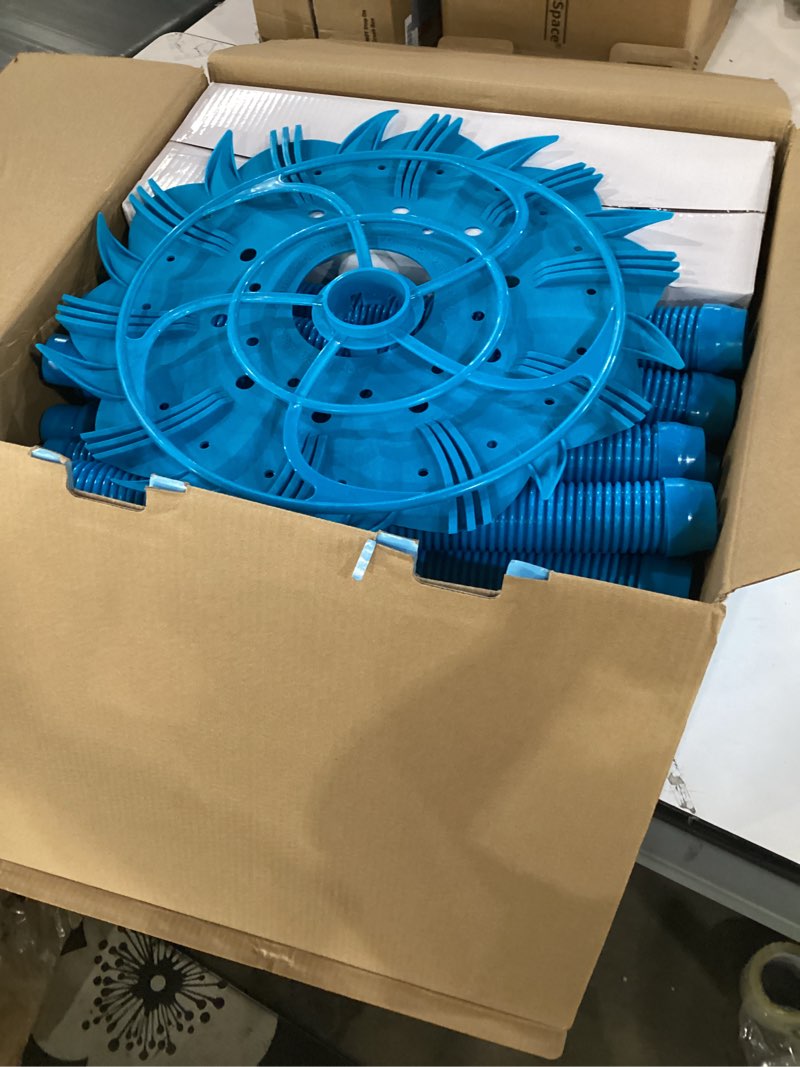 Condition photo showing Good Condition for not tested***** u.s. pool supply octopus suction pool cleaner, inground automatic pool vacuum cleaner with hose - swimming sweeper vac cleaning suction-side cleaners - auto creepy sweeps removes debris, leaves cleans deluxe octopus cleaner
